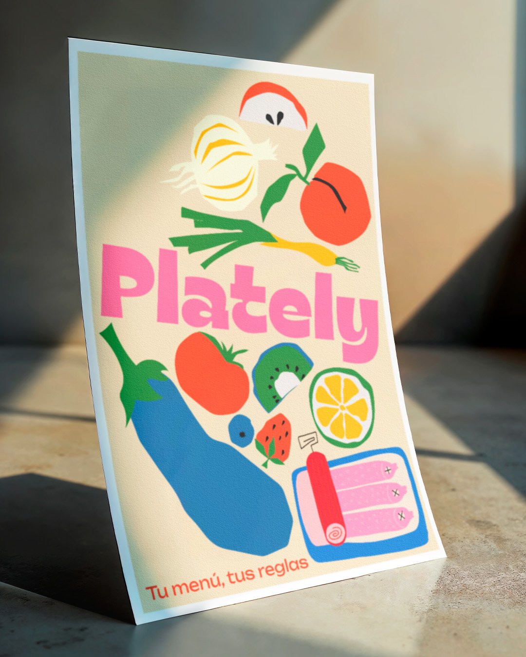 Plately 9 PLATELY Poster - PLATELY Poster